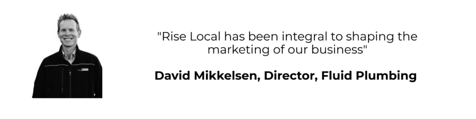 Testimonial from David Mikkelsen Fluid Plumbing